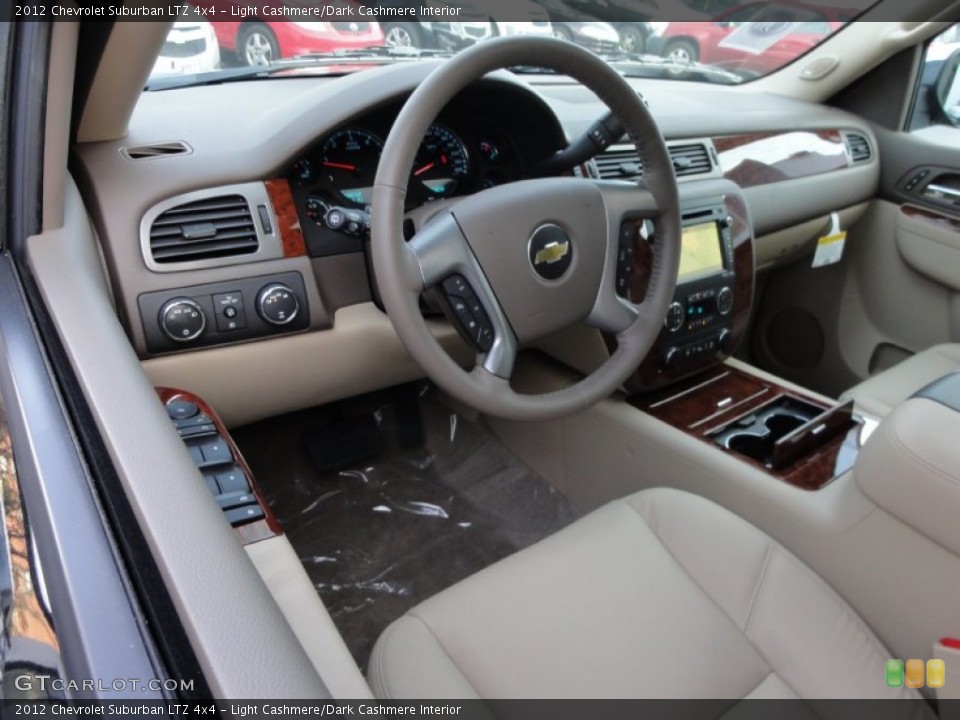 Light Cashmere/Dark Cashmere Interior Photo for the 2012 Chevrolet Suburban LTZ 4x4 #58984102