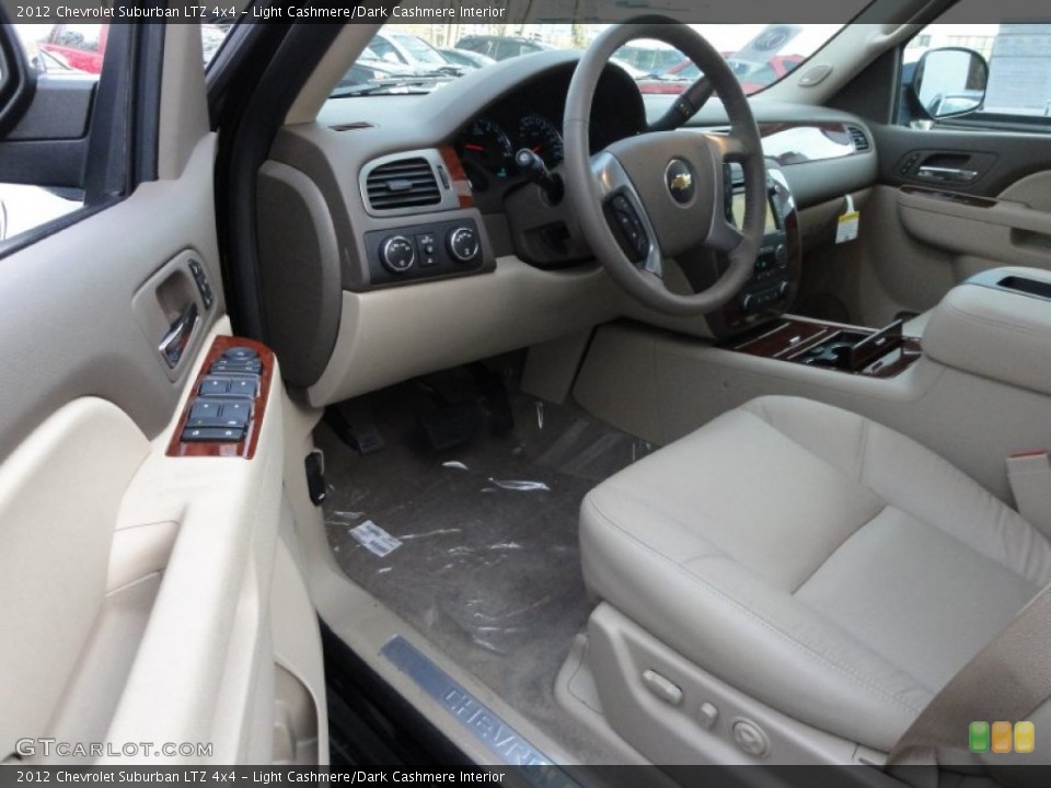 Light Cashmere/Dark Cashmere Interior Photo for the 2012 Chevrolet Suburban LTZ 4x4 #58984111
