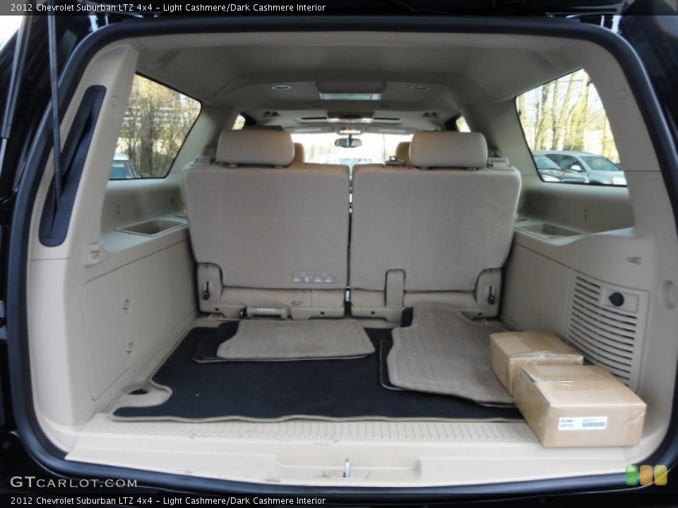 Light Cashmere/Dark Cashmere Interior Trunk for the 2012 Chevrolet Suburban LTZ 4x4 #58984177