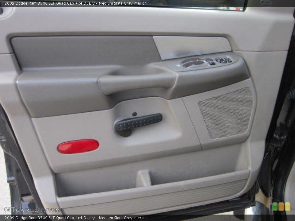 Medium Slate Gray Interior Door Panel for the 2009 Dodge Ram 3500 SLT Quad Cab 4x4 Dually #58987930
