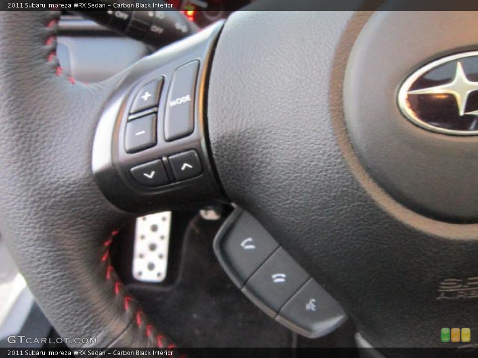 Carbon Black Interior Controls for the 2011 Subaru Impreza WRX Sedan #58988431