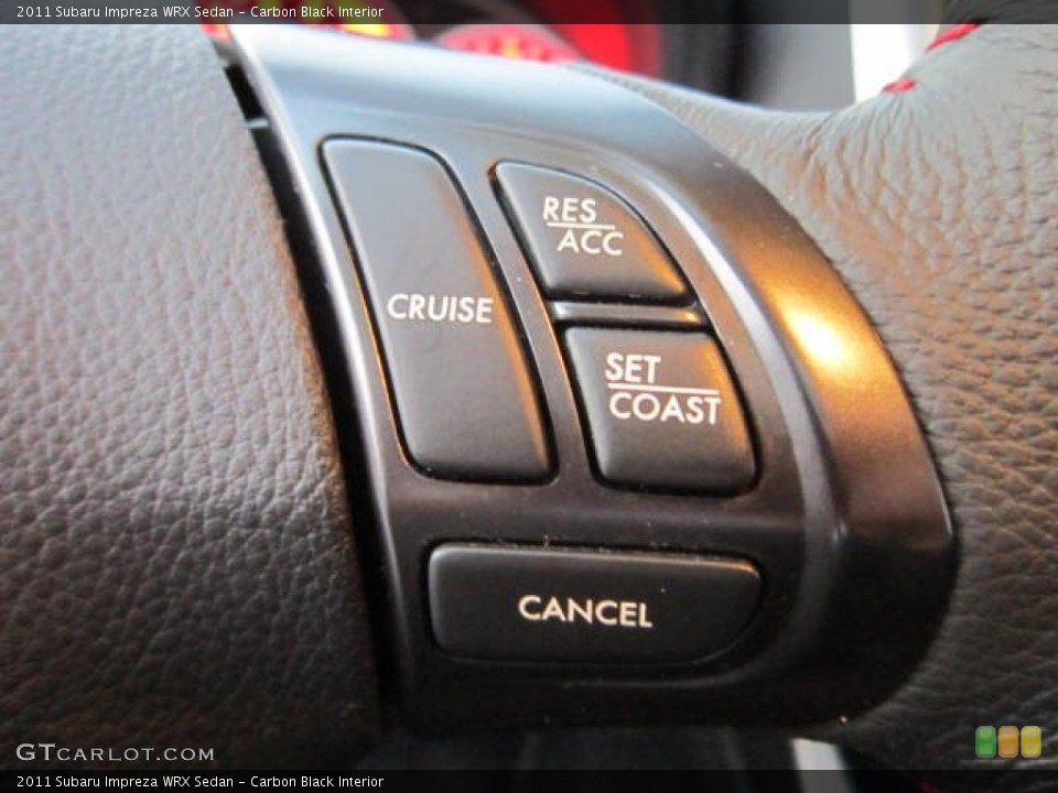 Carbon Black Interior Controls for the 2011 Subaru Impreza WRX Sedan #58988438