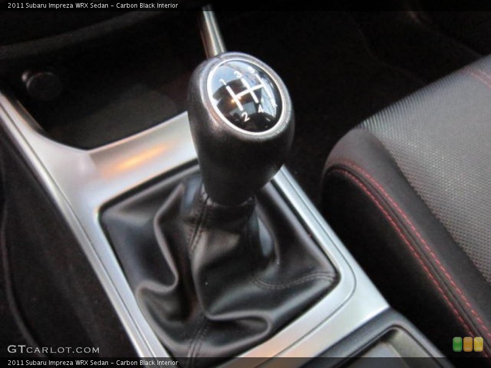 Carbon Black Interior Transmission for the 2011 Subaru Impreza WRX Sedan #58988446