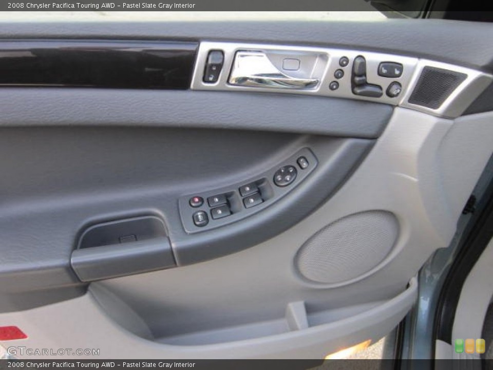 Pastel Slate Gray Interior Door Panel for the 2008 Chrysler Pacifica Touring AWD #58989202