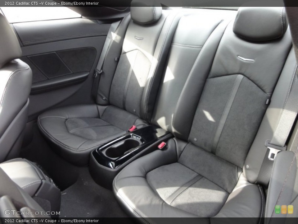 Ebony/Ebony Interior Photo for the 2012 Cadillac CTS -V Coupe #58989619