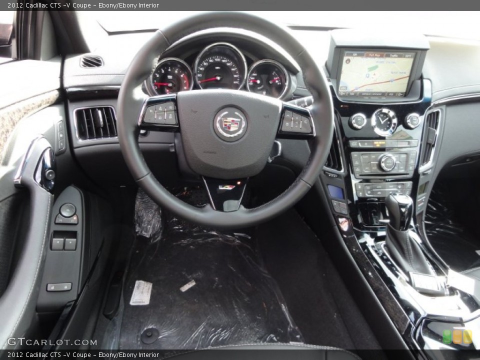 Ebony/Ebony Interior Dashboard for the 2012 Cadillac CTS -V Coupe #58989652