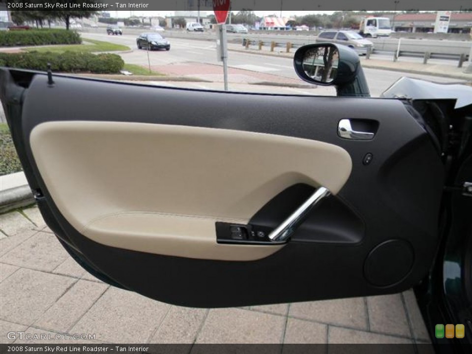 Tan Interior Door Panel for the 2008 Saturn Sky Red Line Roadster #58991190