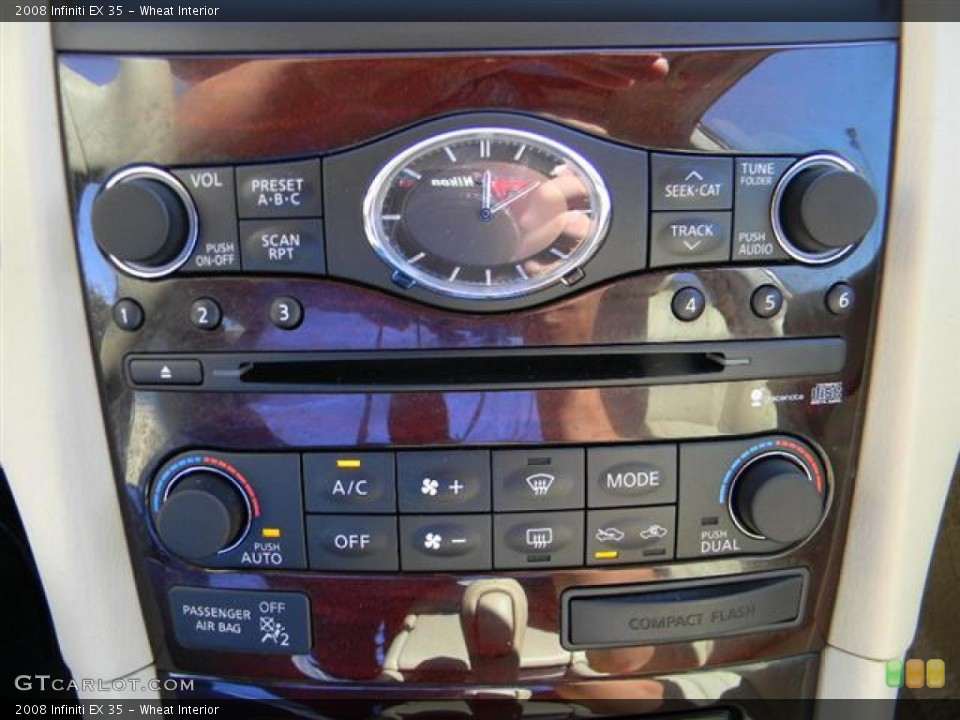 Wheat Interior Controls for the 2008 Infiniti EX 35 #58991800