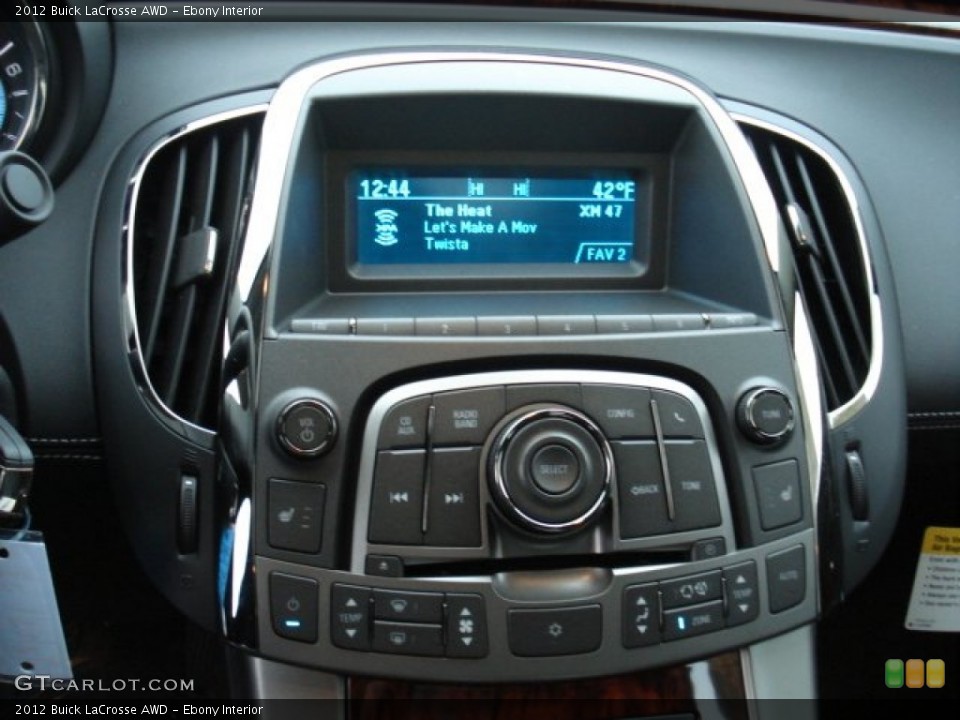 Ebony Interior Controls for the 2012 Buick LaCrosse AWD #58992346