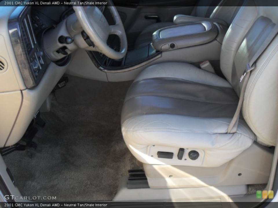 Neutral Tan/Shale Interior Photo for the 2001 GMC Yukon XL Denali AWD #58992508