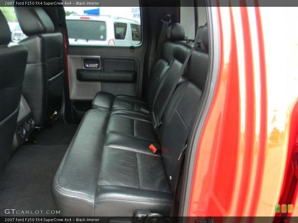 Black Interior Photo for the 2007 Ford F150 FX4 SuperCrew 4x4 #58993293