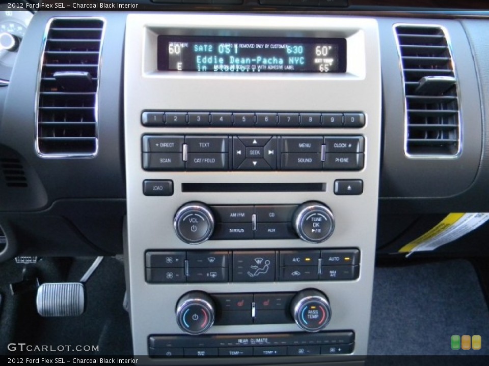 Charcoal Black Interior Controls for the 2012 Ford Flex SEL #58994272