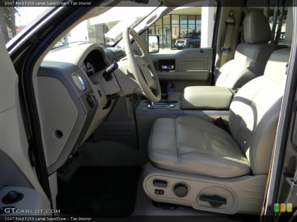 Tan Interior Photo for the 2007 Ford F150 Lariat SuperCrew #58994989