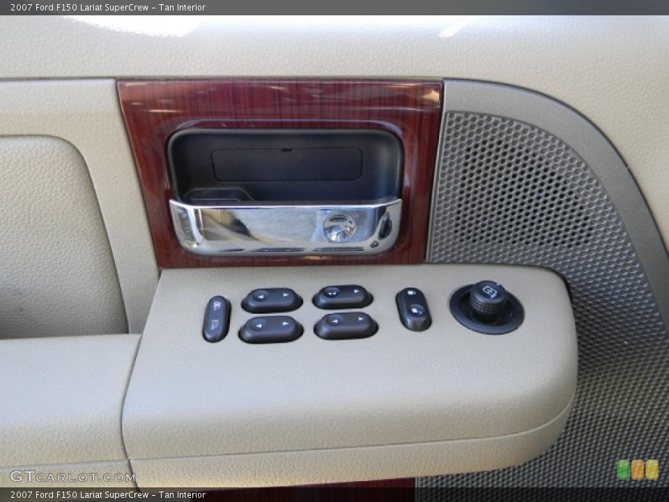 Tan Interior Controls for the 2007 Ford F150 Lariat SuperCrew #58995037