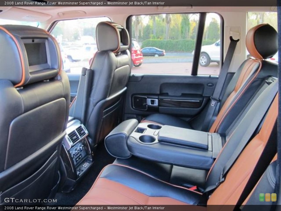 Westminster Jet Black/Tan Interior Photo for the 2008 Land Rover Range Rover Westminster Supercharged #58997242