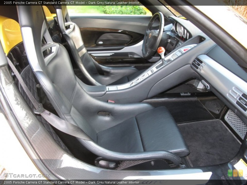 Dark Grey Natural Leather Interior Photo for the 2005 Porsche Carrera GT  #58997596