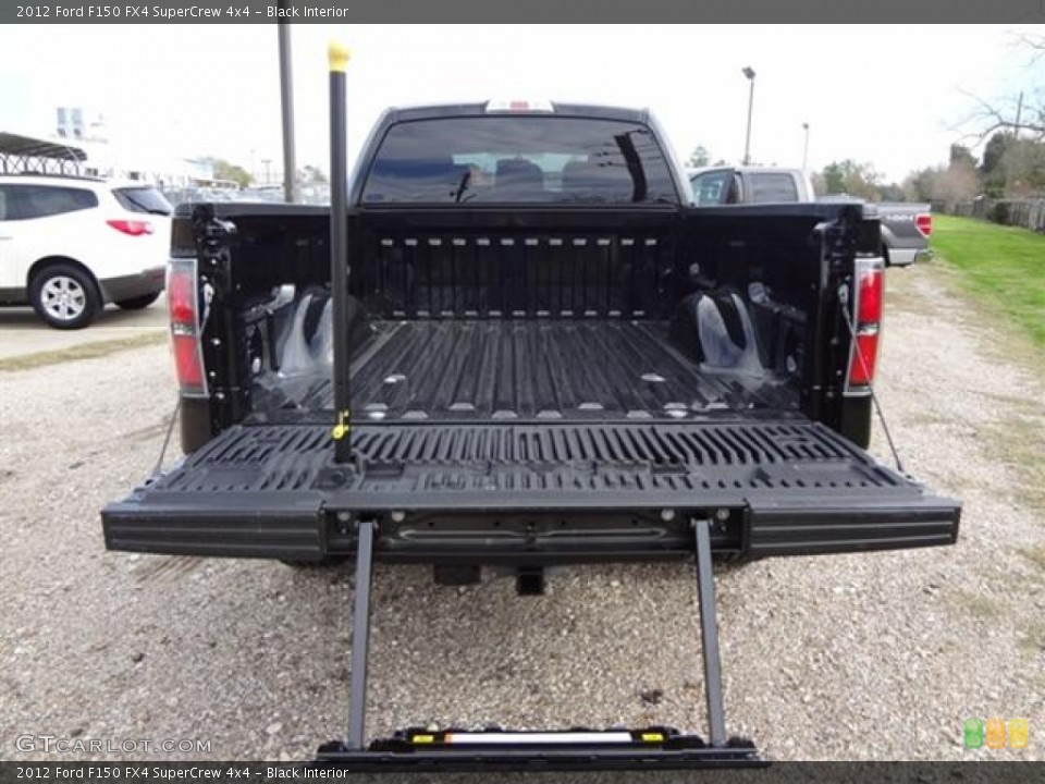 Black Interior Trunk for the 2012 Ford F150 FX4 SuperCrew 4x4 #58998172