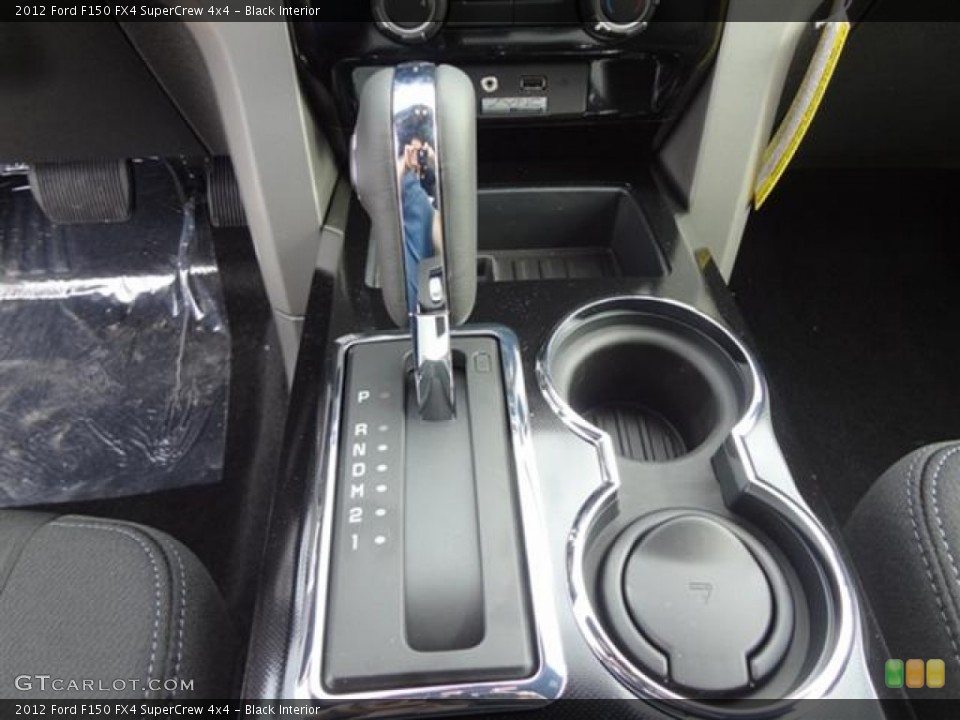 Black Interior Transmission for the 2012 Ford F150 FX4 SuperCrew 4x4 #58998193