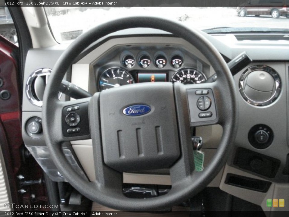 Adobe Interior Steering Wheel for the 2012 Ford F250 Super Duty XLT Crew Cab 4x4 #58998760