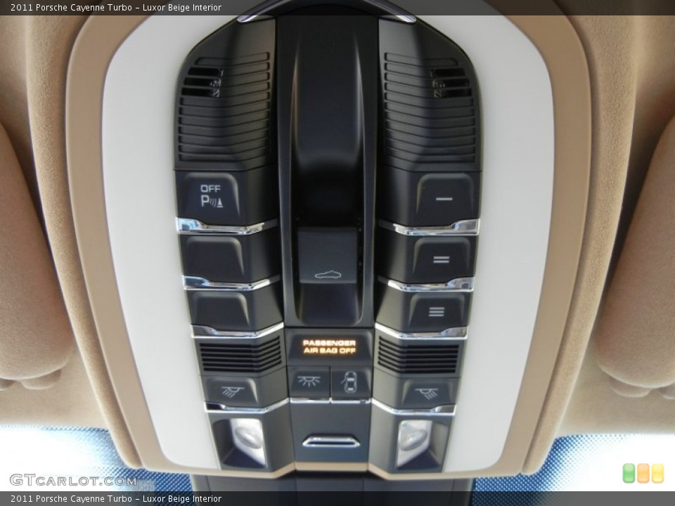 Luxor Beige Interior Controls for the 2011 Porsche Cayenne Turbo #59000104