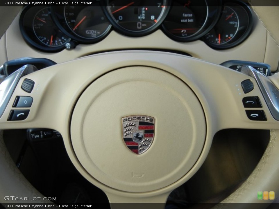 Luxor Beige Interior Controls for the 2011 Porsche Cayenne Turbo #59000110