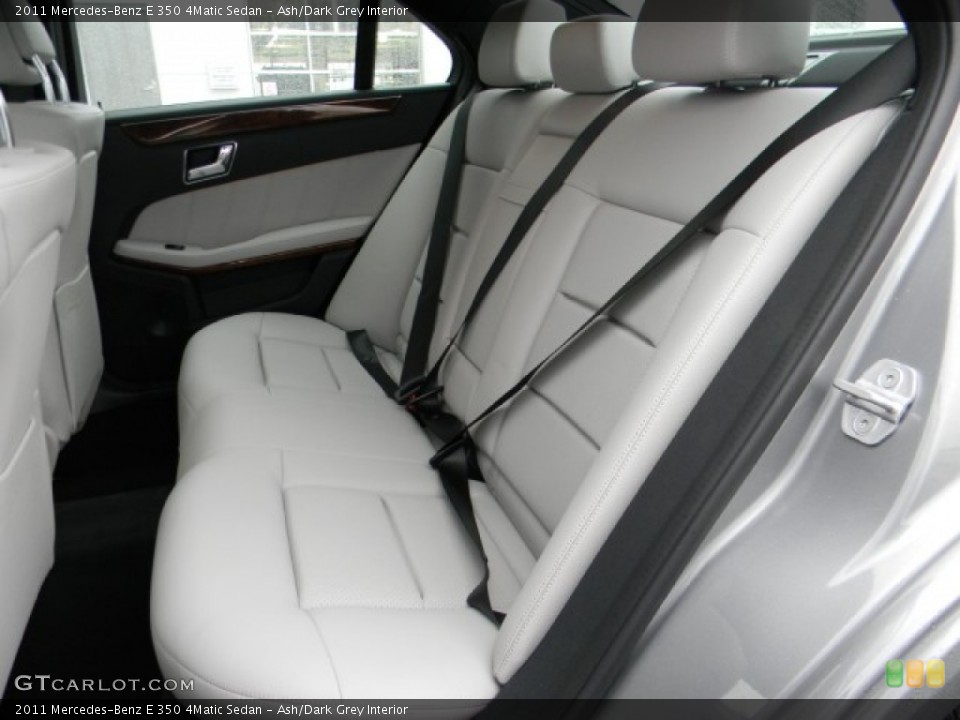 Ash/Dark Grey Interior Photo for the 2011 Mercedes-Benz E 350 4Matic Sedan #59002379