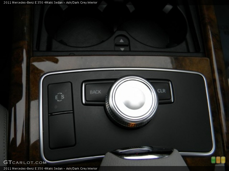 Ash/Dark Grey Interior Controls for the 2011 Mercedes-Benz E 350 4Matic Sedan #59002461