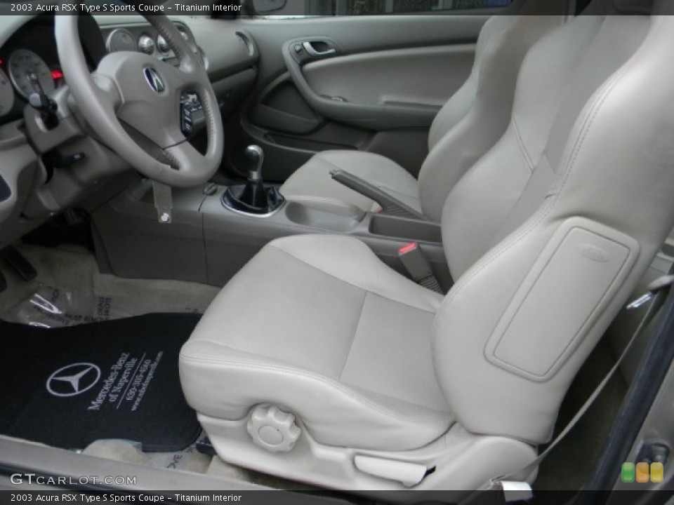 Titanium Interior Photo for the 2003 Acura RSX Type S Sports Coupe #59002950