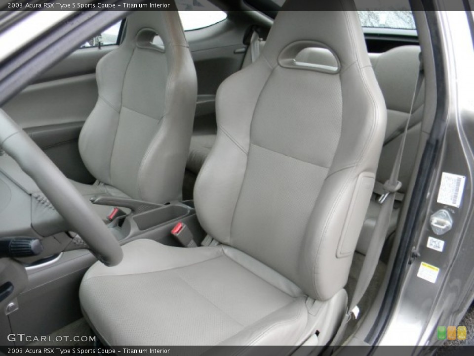 Titanium Interior Photo for the 2003 Acura RSX Type S Sports Coupe #59002967