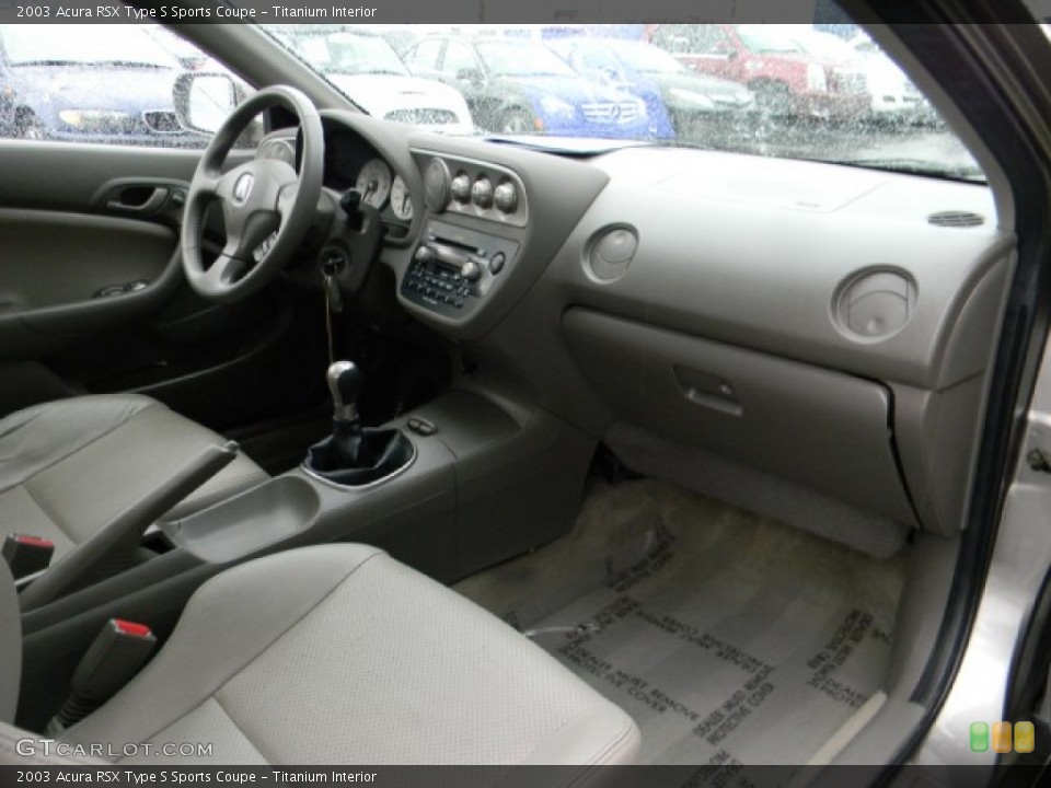Titanium Interior Photo for the 2003 Acura RSX Type S Sports Coupe #59003090