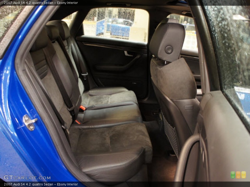 Ebony Interior Photo for the 2007 Audi S4 4.2 quattro Sedan #59003403