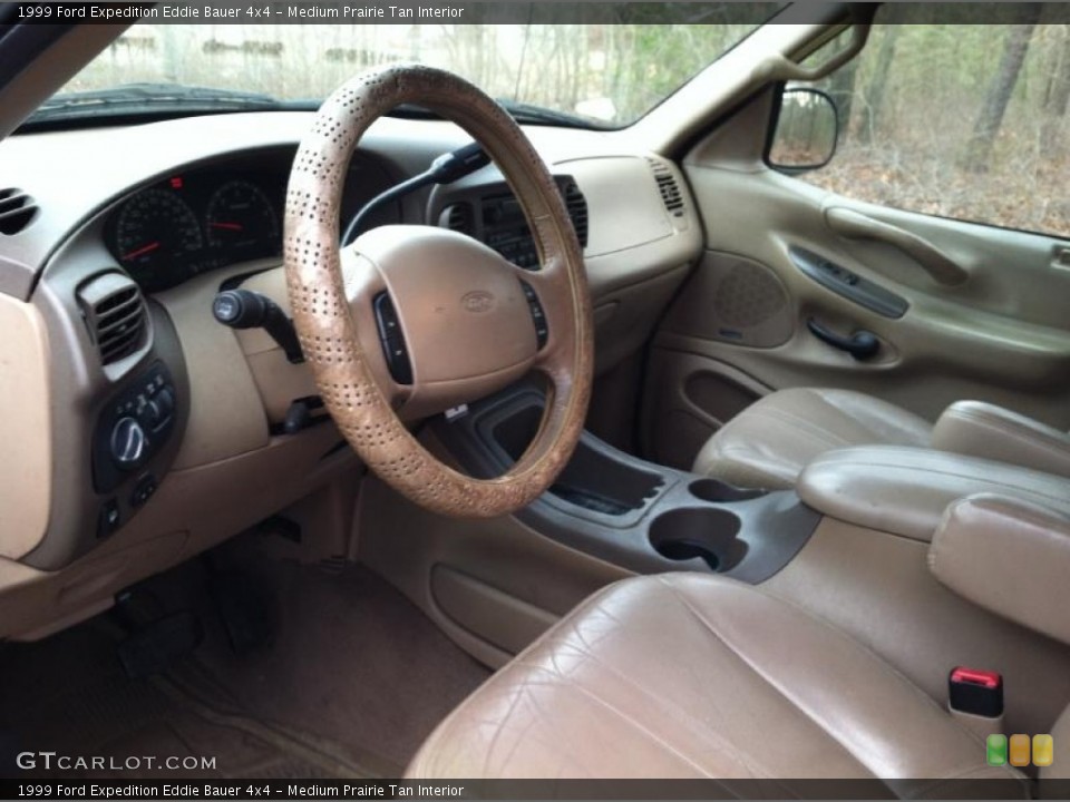 Medium Prairie Tan 1999 Ford Expedition Interiors