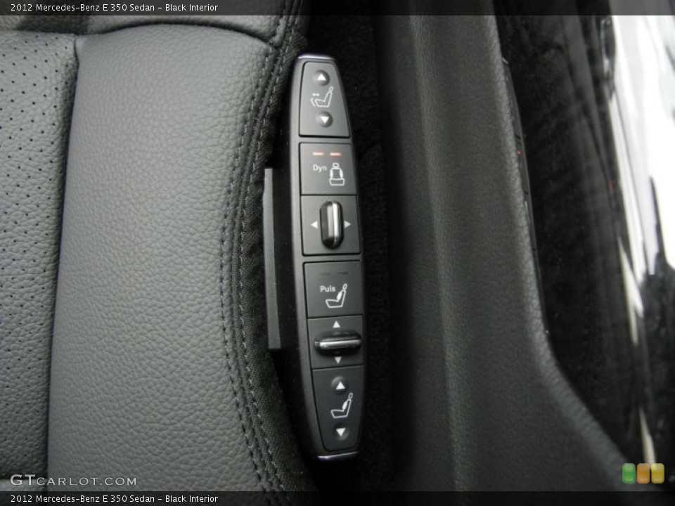 Black Interior Controls for the 2012 Mercedes-Benz E 350 Sedan #59004705
