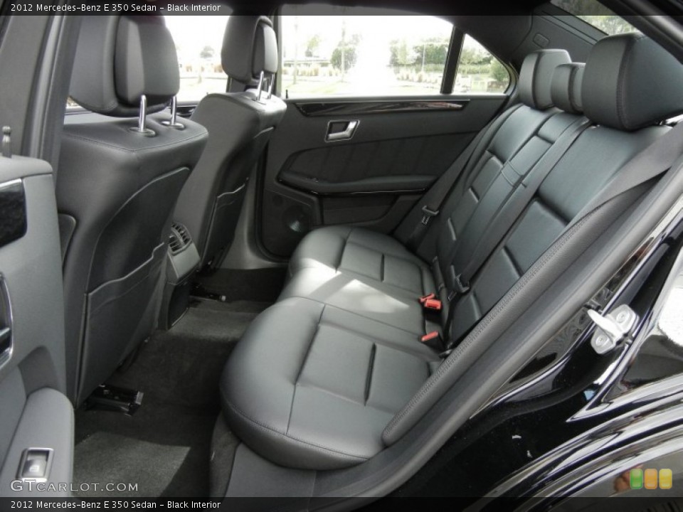 Black Interior Photo for the 2012 Mercedes-Benz E 350 Sedan #59004714