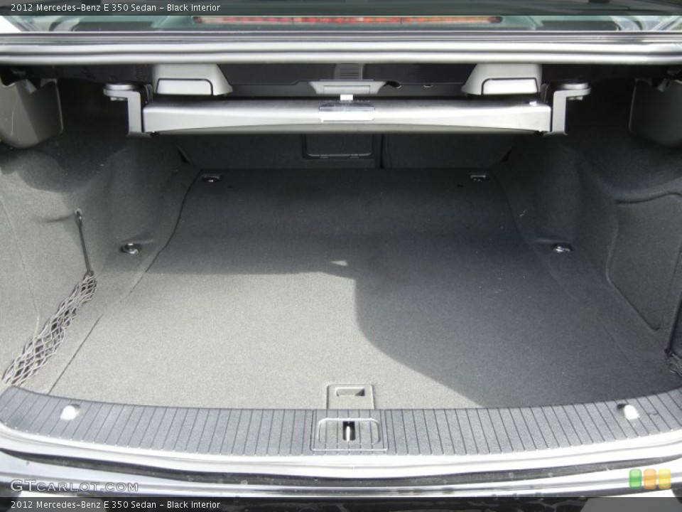 Black Interior Trunk for the 2012 Mercedes-Benz E 350 Sedan #59004831