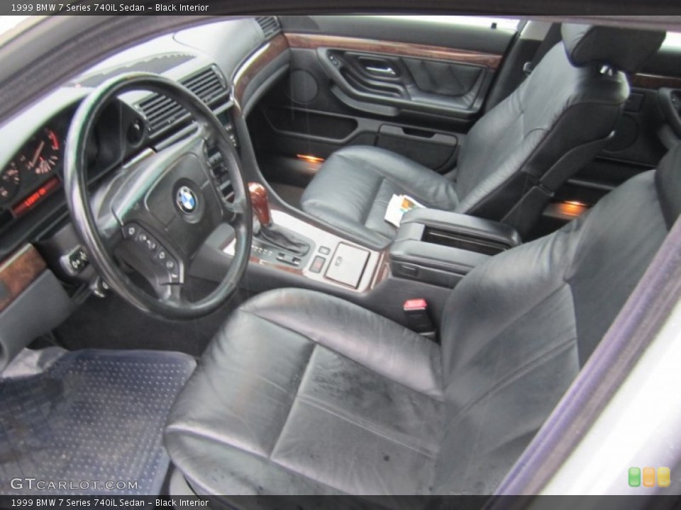 Black Interior Photo for the 1999 BMW 7 Series 740iL Sedan #59004846