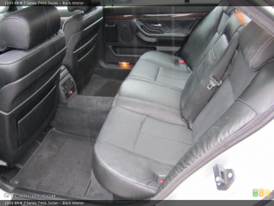 Black Interior Photo for the 1999 BMW 7 Series 740iL Sedan #59004873