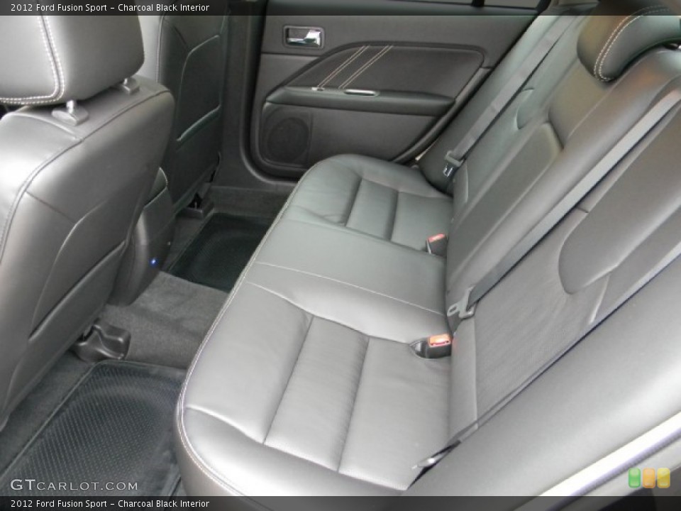 Charcoal Black Interior Photo for the 2012 Ford Fusion Sport #59005068