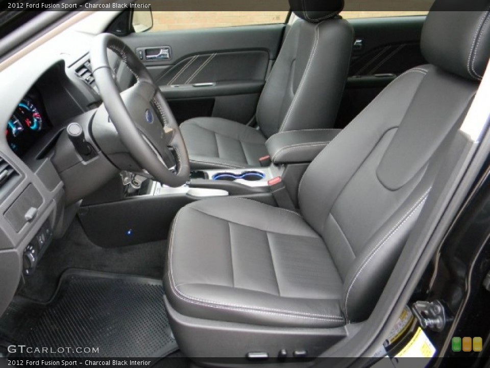 Charcoal Black Interior Photo for the 2012 Ford Fusion Sport #59005090