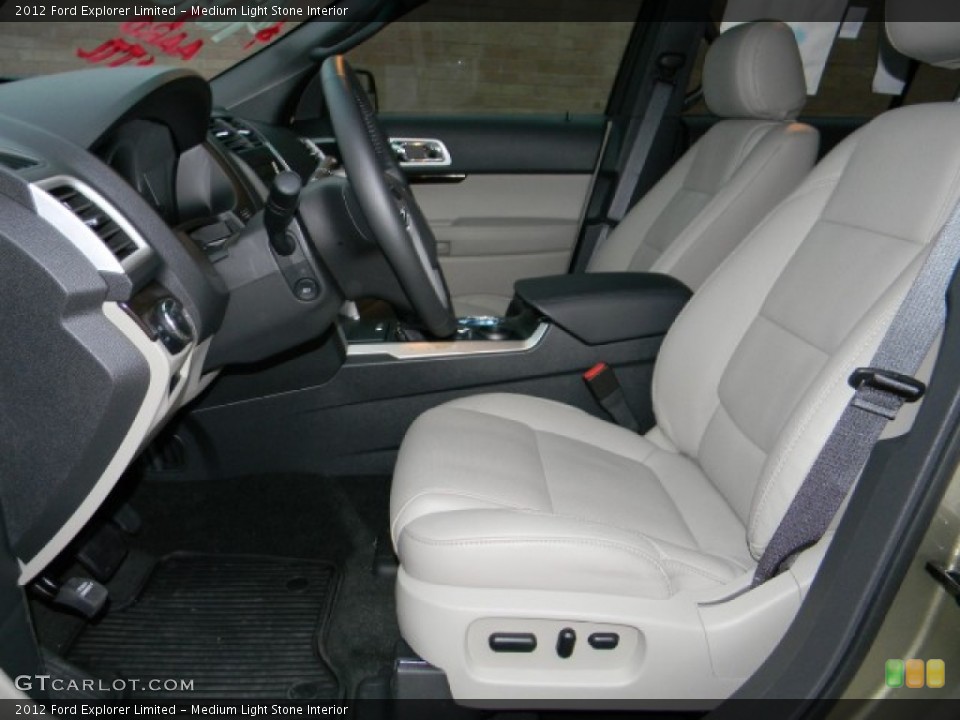 Medium Light Stone Interior Photo for the 2012 Ford Explorer Limited #59006328