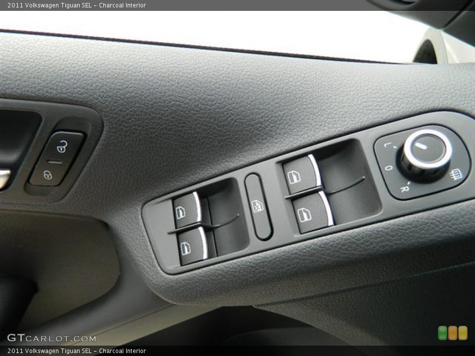 Charcoal Interior Controls for the 2011 Volkswagen Tiguan SEL #59006853