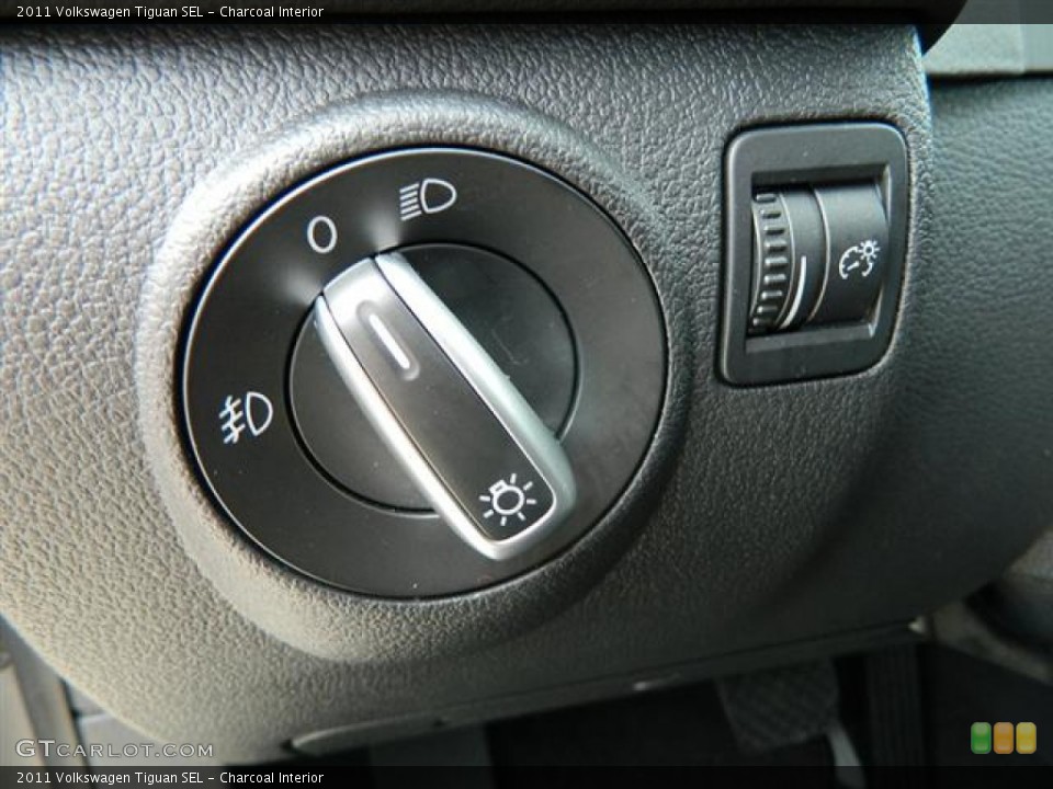 Charcoal Interior Controls for the 2011 Volkswagen Tiguan SEL #59006872