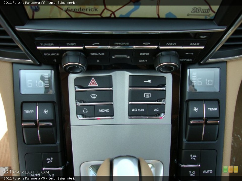 Luxor Beige Interior Controls for the 2011 Porsche Panamera V6 #59008140