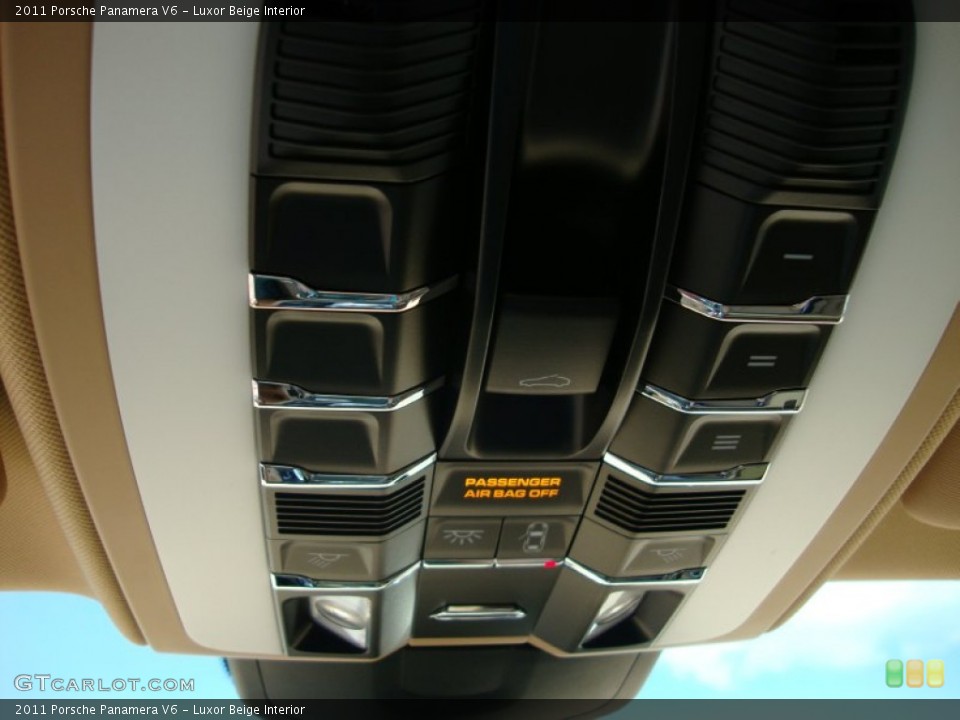 Luxor Beige Interior Controls for the 2011 Porsche Panamera V6 #59008150
