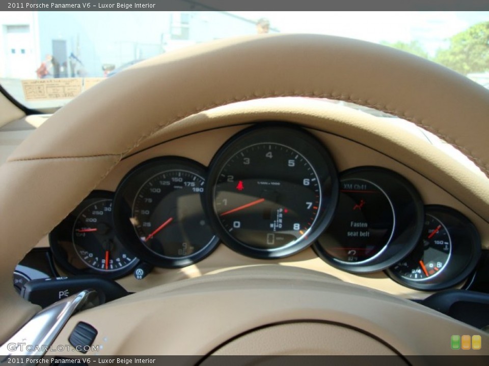 Luxor Beige Interior Gauges for the 2011 Porsche Panamera V6 #59008158