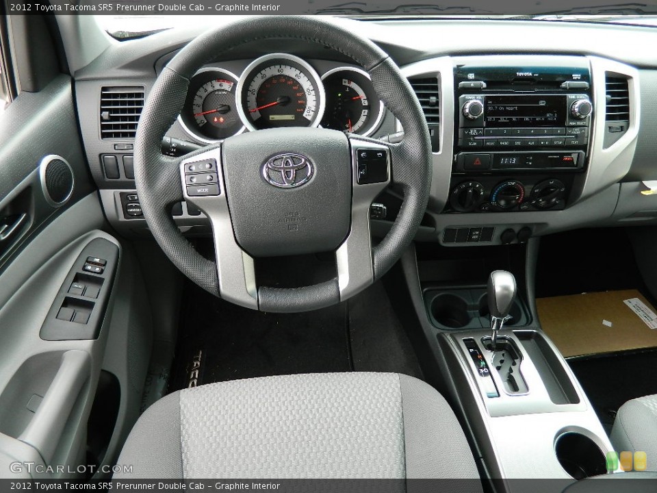 Graphite Interior Dashboard for the 2012 Toyota Tacoma SR5 Prerunner Double Cab #59010203