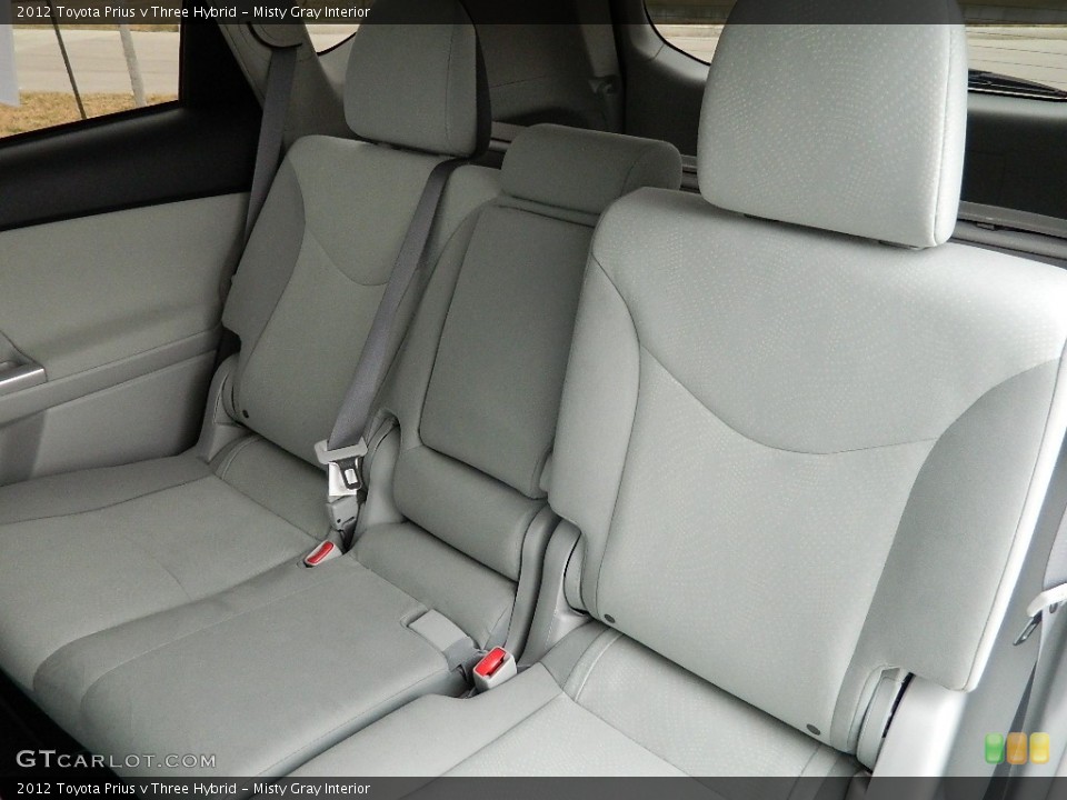 Misty Gray Interior Photo for the 2012 Toyota Prius v Three Hybrid #59010801