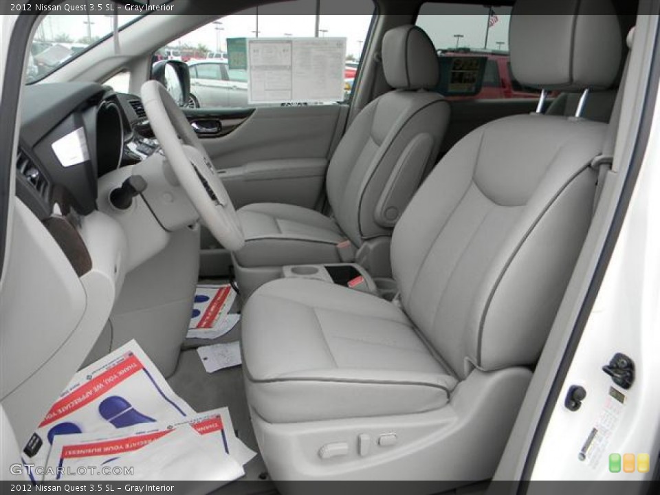 Gray Interior Photo for the 2012 Nissan Quest 3.5 SL #59011610