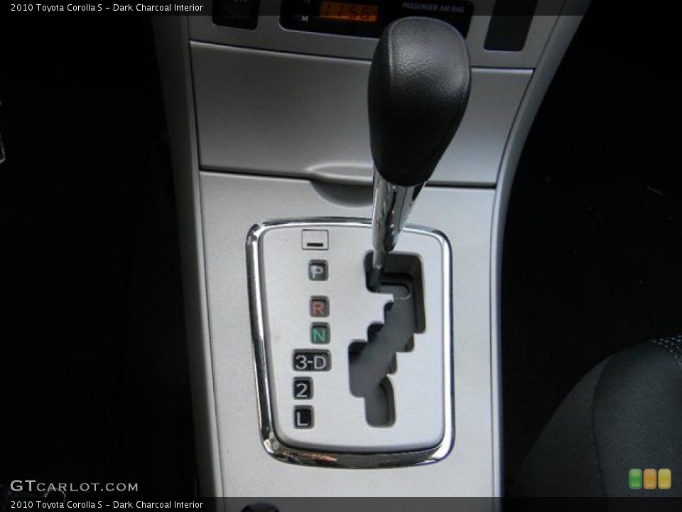 Dark Charcoal Interior Transmission for the 2010 Toyota Corolla S #59014079