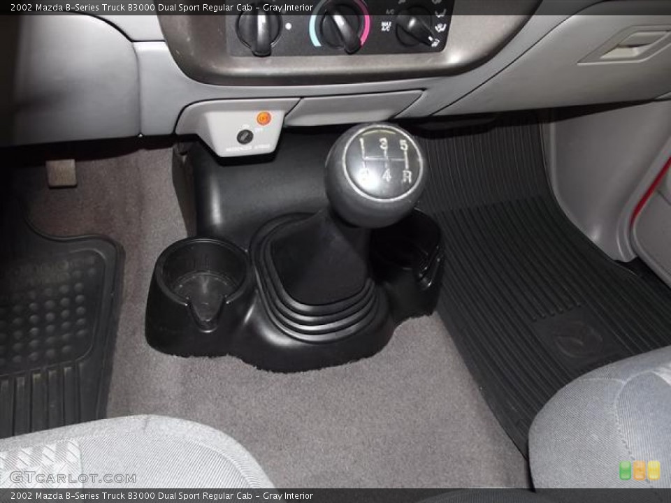 Gray Interior Transmission for the 2002 Mazda B-Series Truck B3000 Dual Sport Regular Cab #59016272
